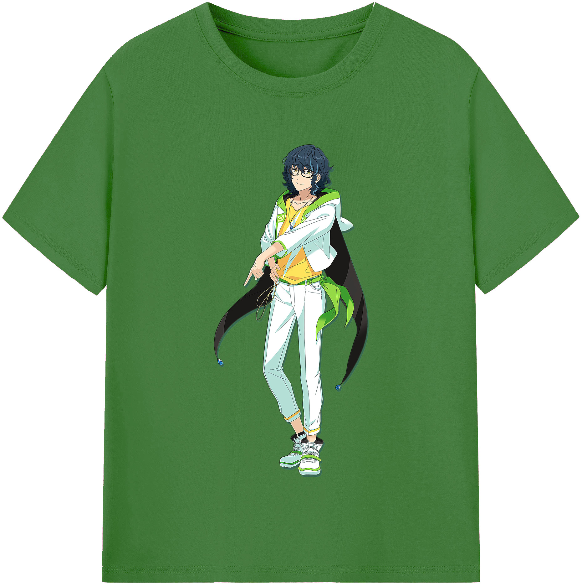 （画像用） あんさんぶるスターズ! Ensemble Stars レディースカジュアルプリントTシャツ（綿100％）